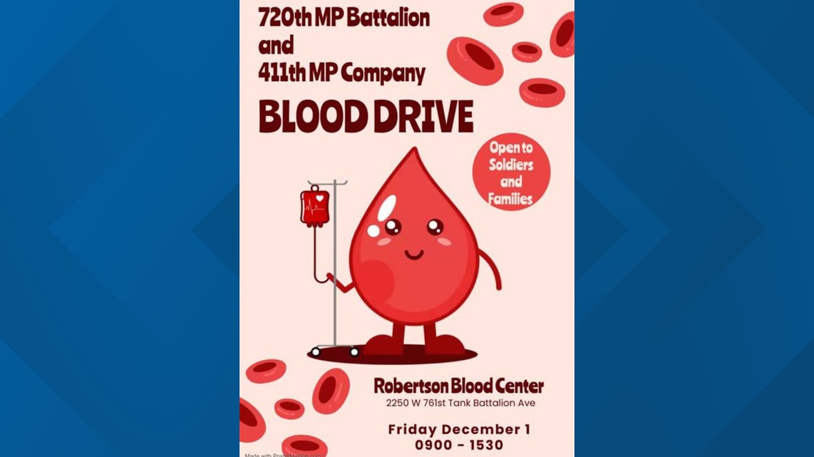 Fort Cavazos, Tx News | Blood drive to replenish supply - Vimarsana News