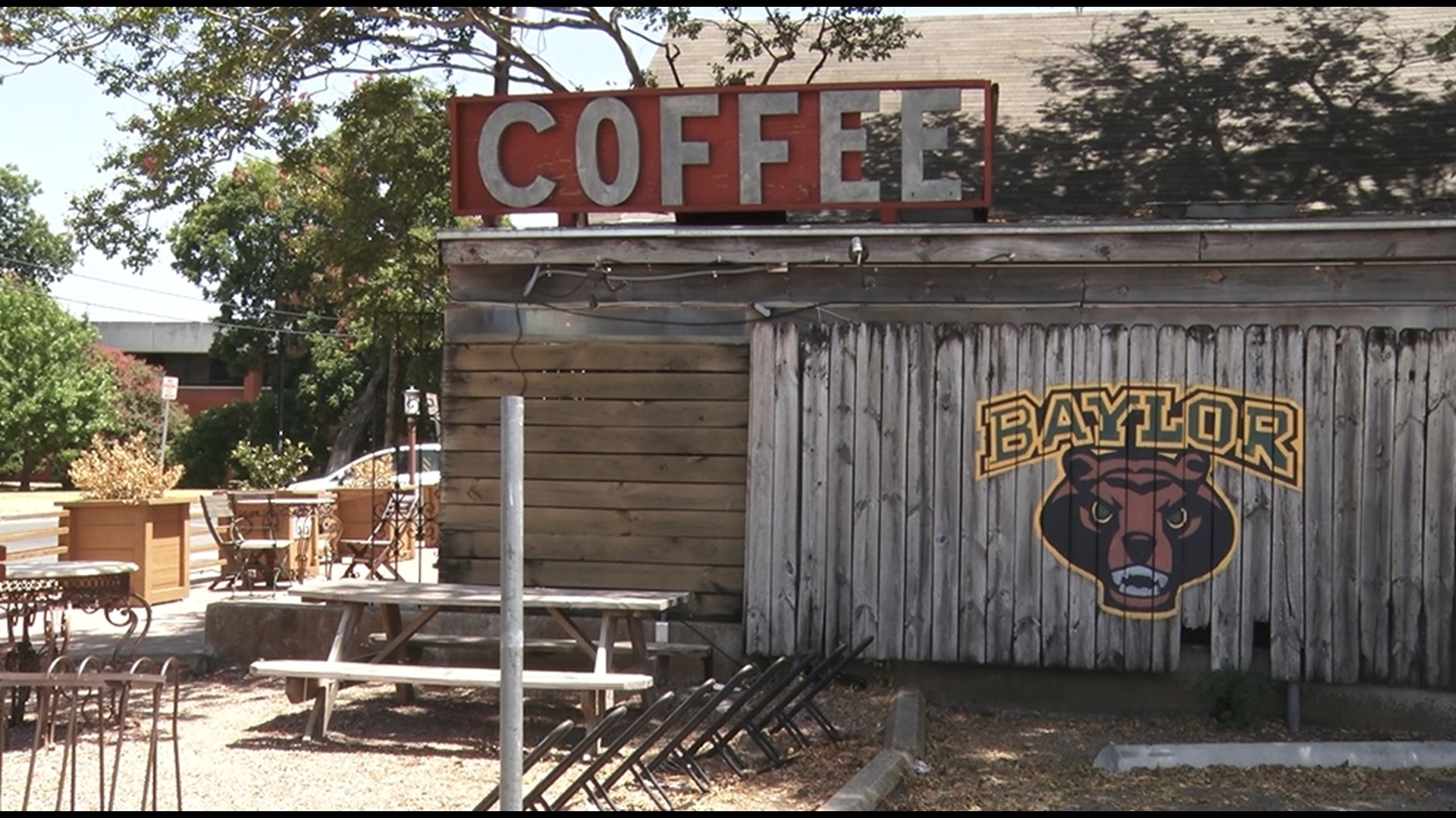 One Waco coffee shop is steps away from Baylor's campus and makes it that much easier for students to get their daily dose of caffeine.