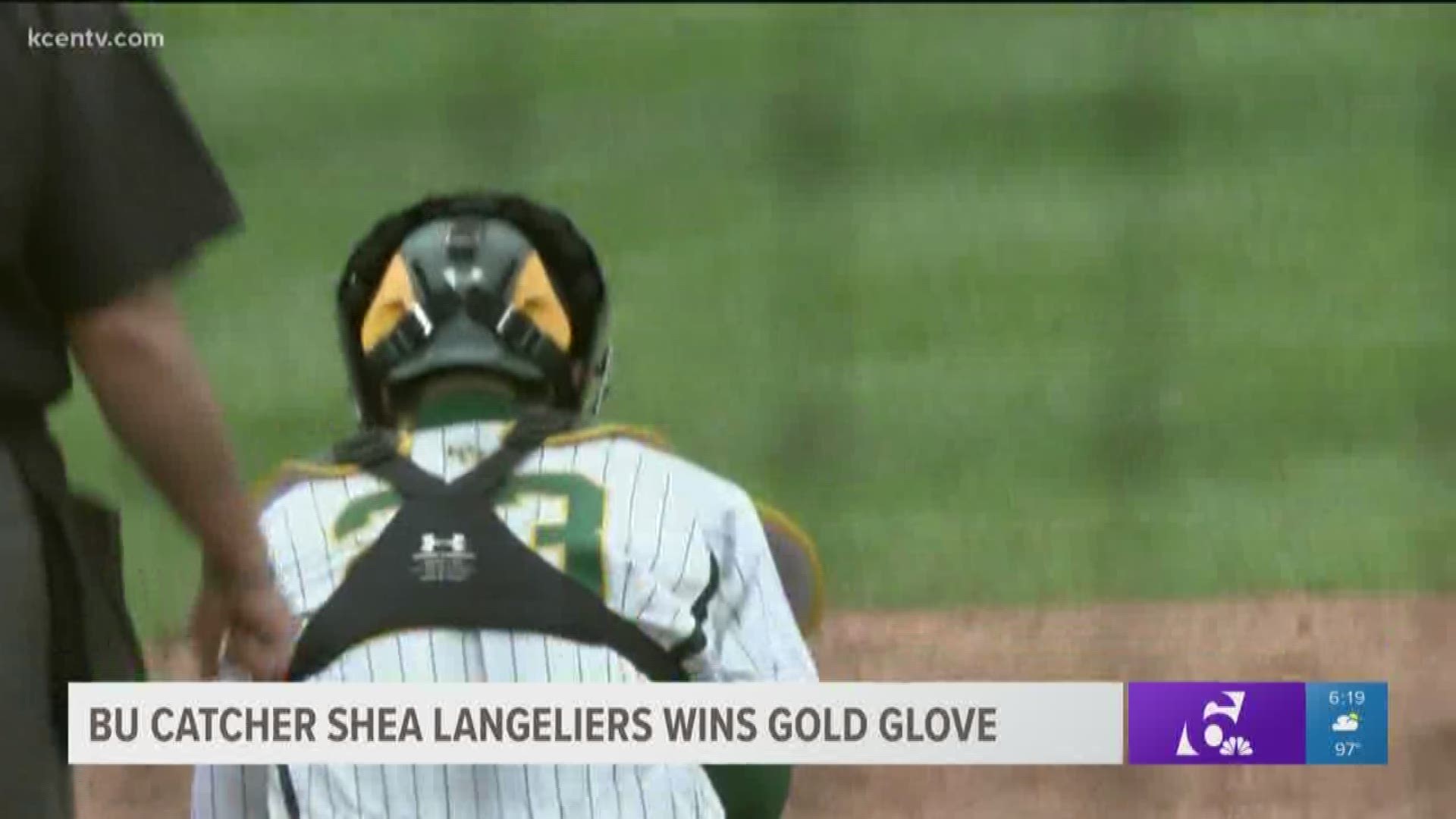 The honors continue to roll in for Baylor catcher Shea Langeliers. 