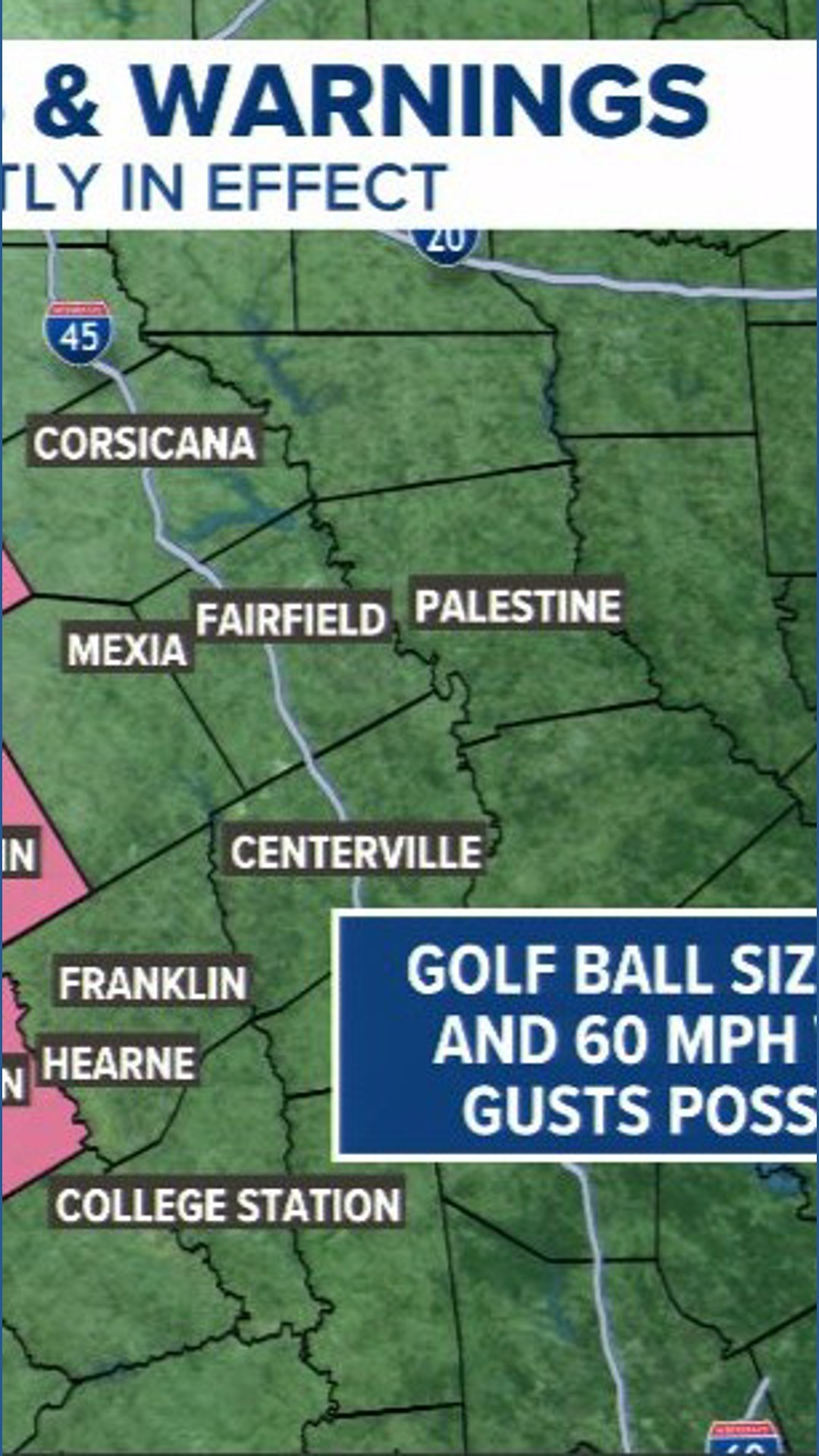 Another round of strong winds, large hail possible for Waco, Temple ...