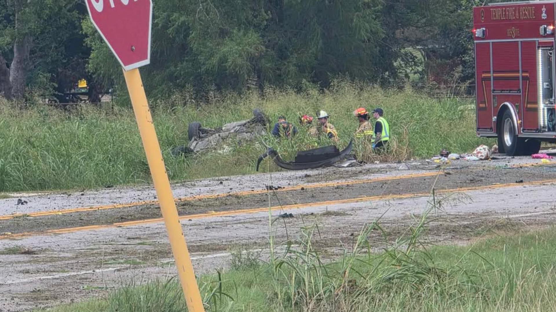 Templepatrick Crash Traffic accident blocks South 5th Street in Temple | kcentv.com