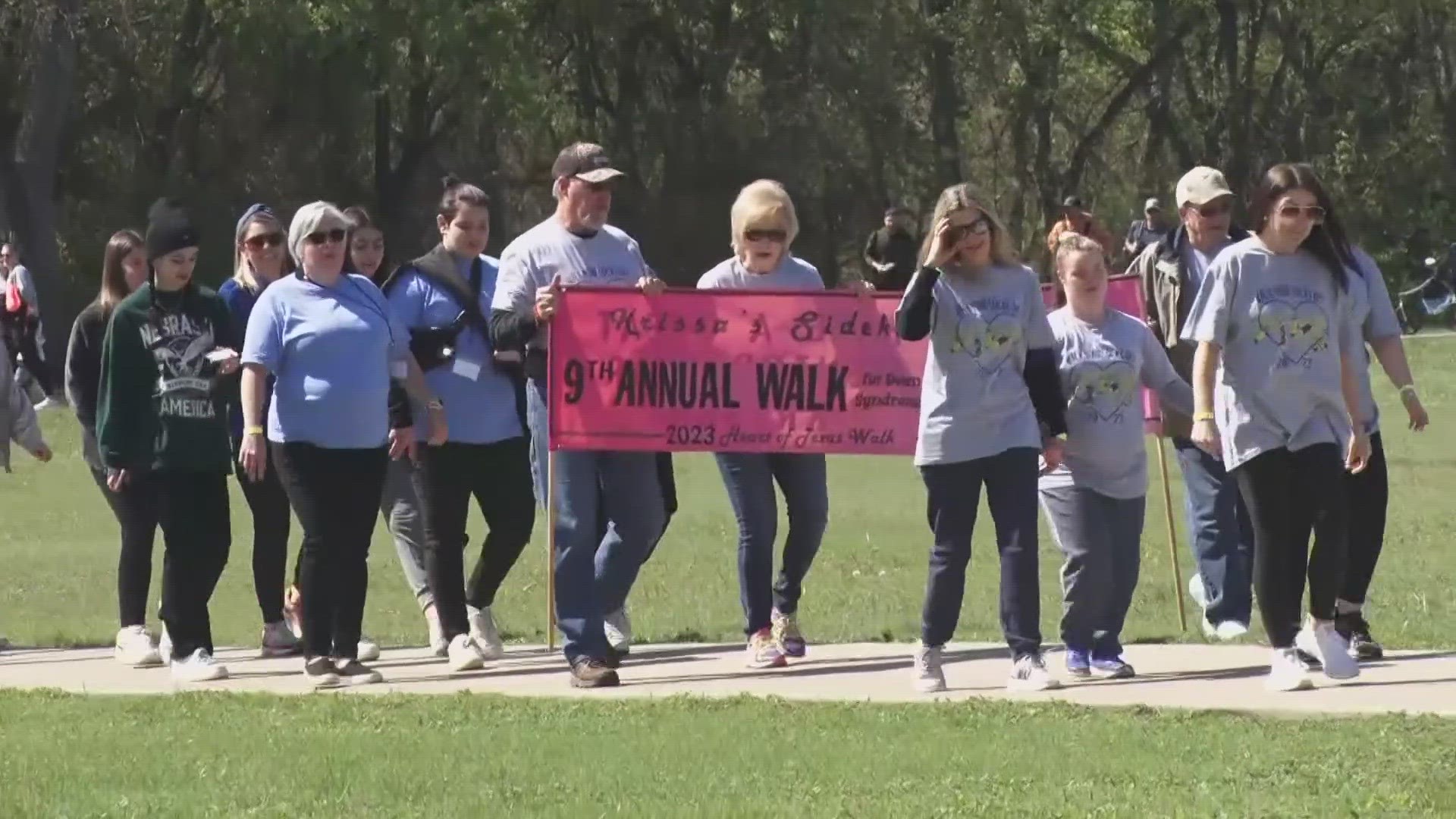 The Heart of Texas Down Syndrome Network held their 9th annual walk in Hewitt Park.