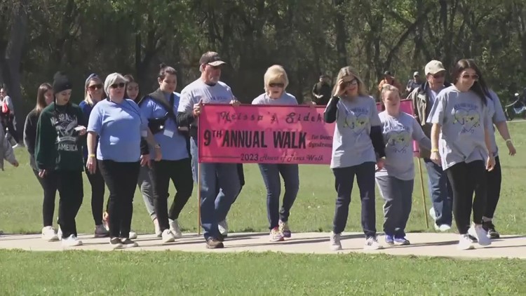 Hundreds gather for down syndrome awareness walk