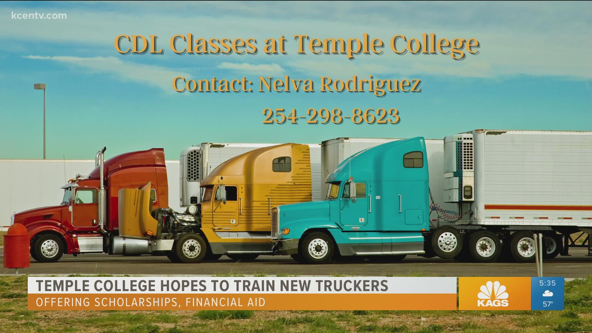 Truckers are the heartbeat of America and the shortage of drivers is concerning to the local college