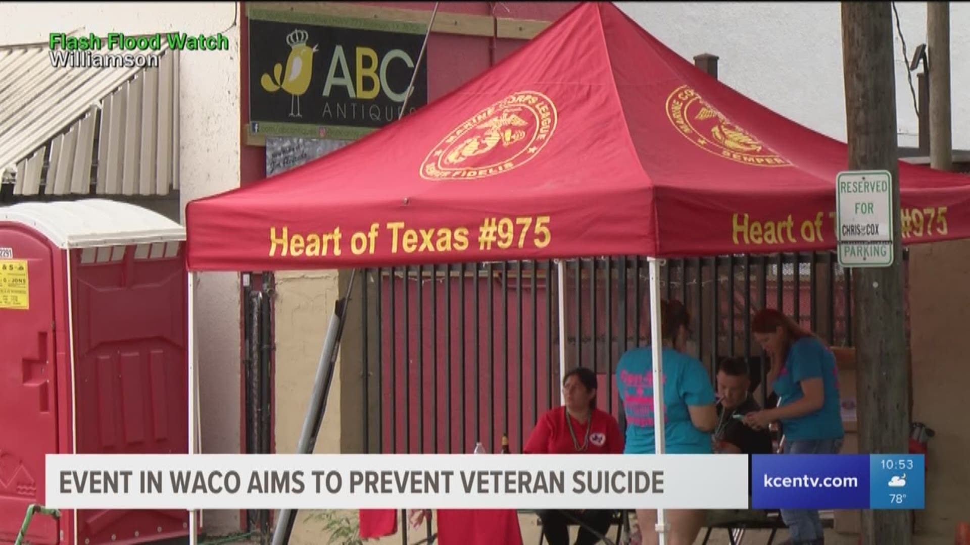 According to the VA, 20 veterans will take their lives each day. An event in Waco is looking to lower that number.