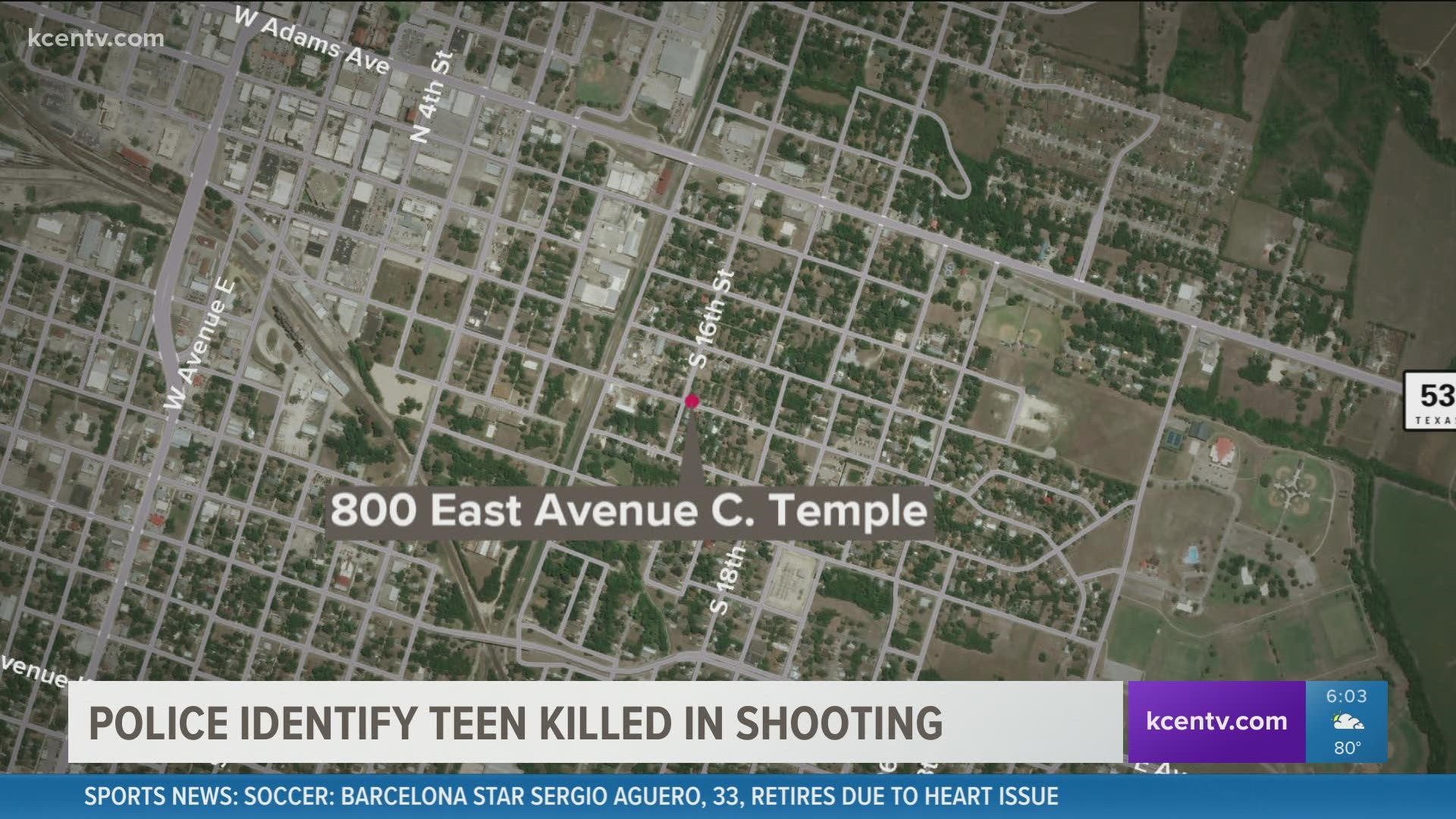 A 17-year-old has been identified by police as the victim in a Monday night Temple shooting. One other unidentified person is in stable condition.