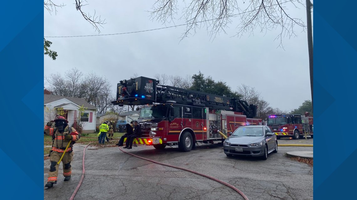 Temple Fire & Rescue quickly controls residential structure fire