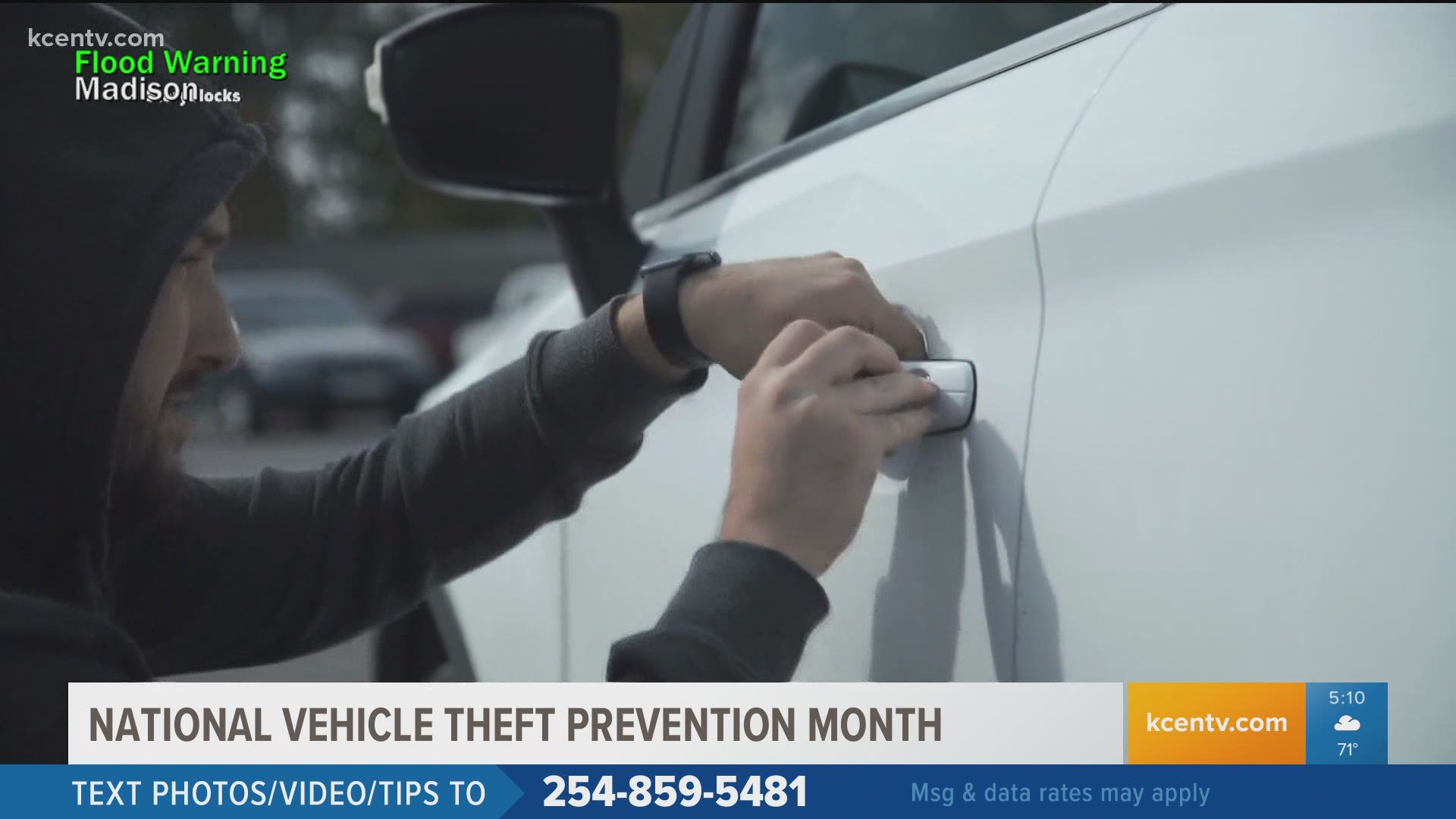 Tips to help prevent car theft.