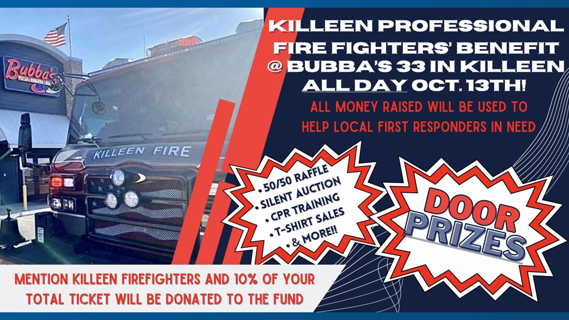 Killeen, Tx News Benefit for firefighters with cancer