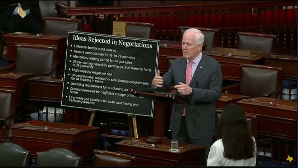 Senate's bipartisan proposal on gun violence rejects gun control - Vimarsana News