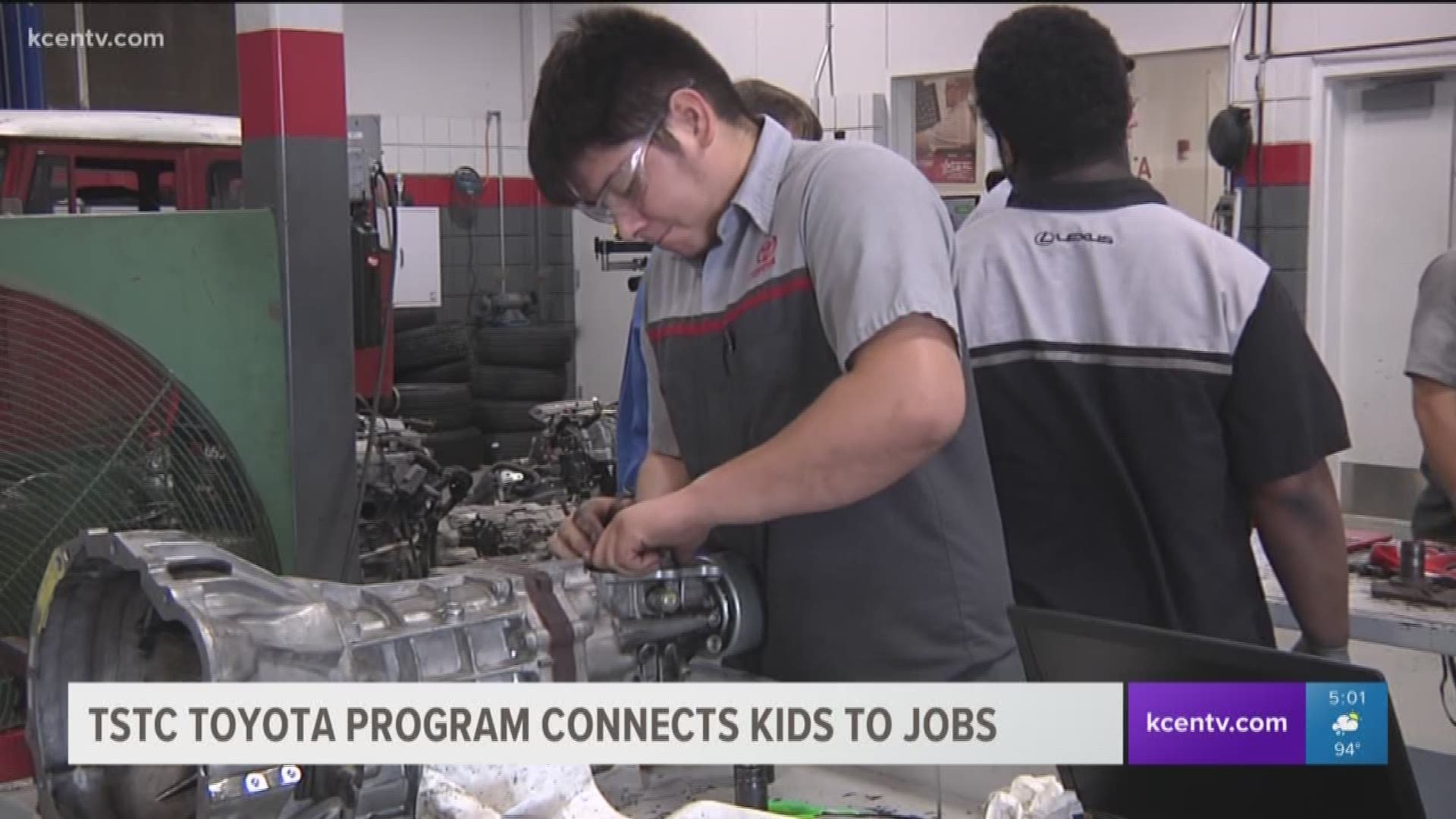 The program gives students technical skills and a foot in the door.