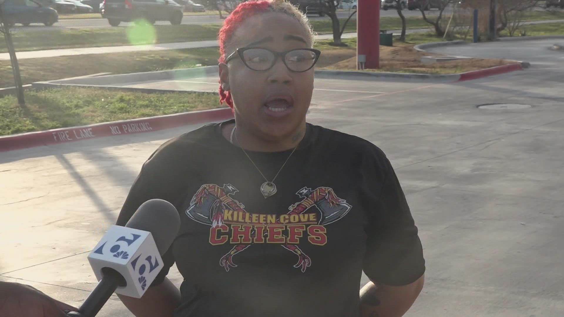 One mother is stepping up to speak out for her son and his co-workers.