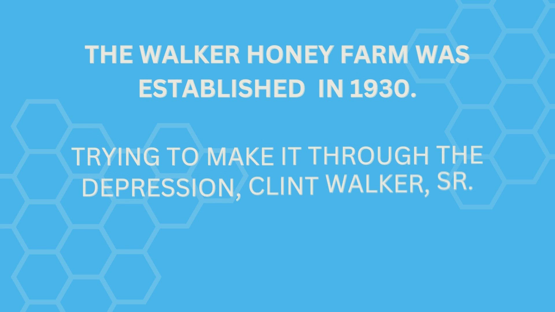 Honeybees are disappearing at an alarming rate, causing future concerns for beekeepers at Walker Honey Farm.