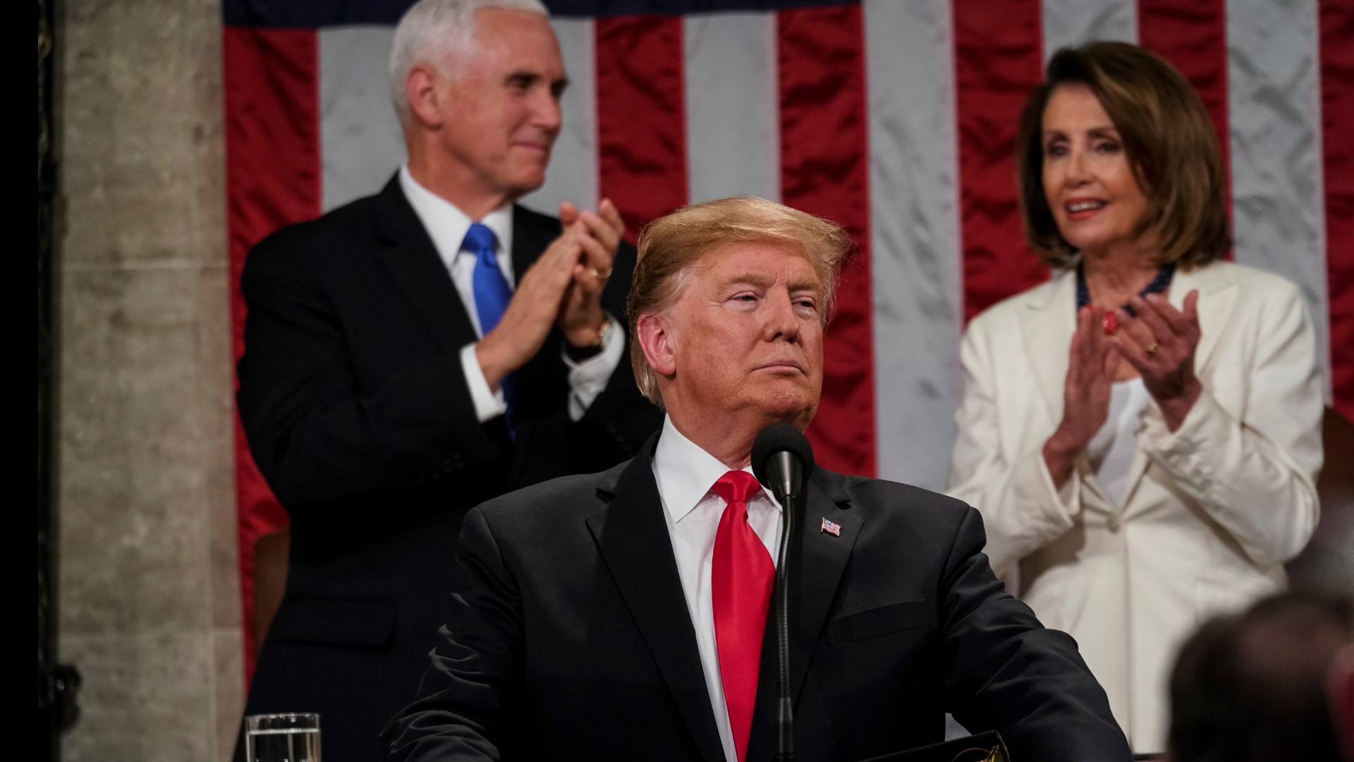 A brief moment of House Speaker Nancy Pelosi clapping at President Trump during the 2019 State of the Union Address goes viral on social media. Plus, Samsung created a refrigerator dating application that is similar to Tinder and Bumble.