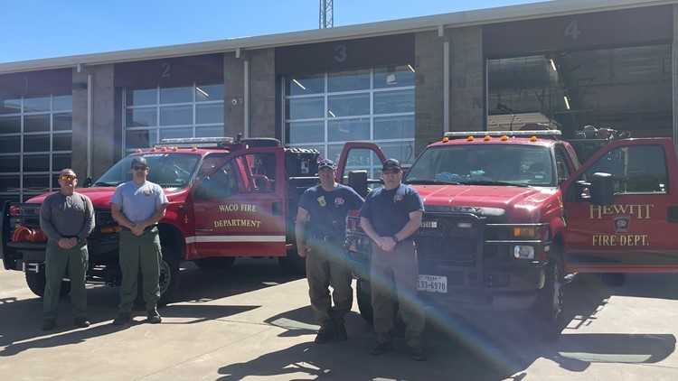 Central Texas firefighters lend a hand in West Texas wildfires
