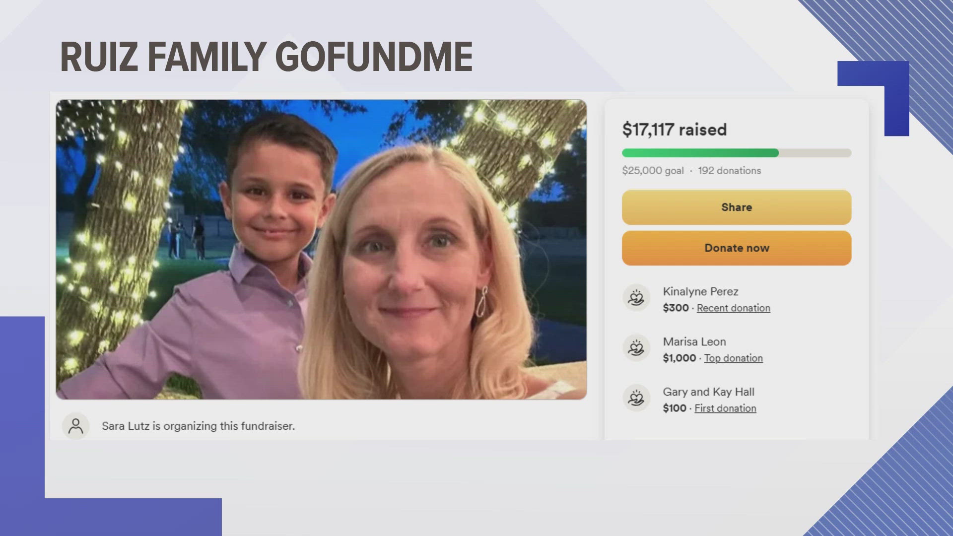 The community is raising money for the family of Kimberly "Kim" Kosh-Ruiz.