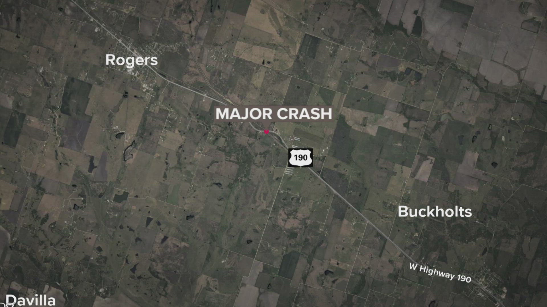 The Milam County Sheriff's Office said the road is blocked, and asked drivers to take different routes.