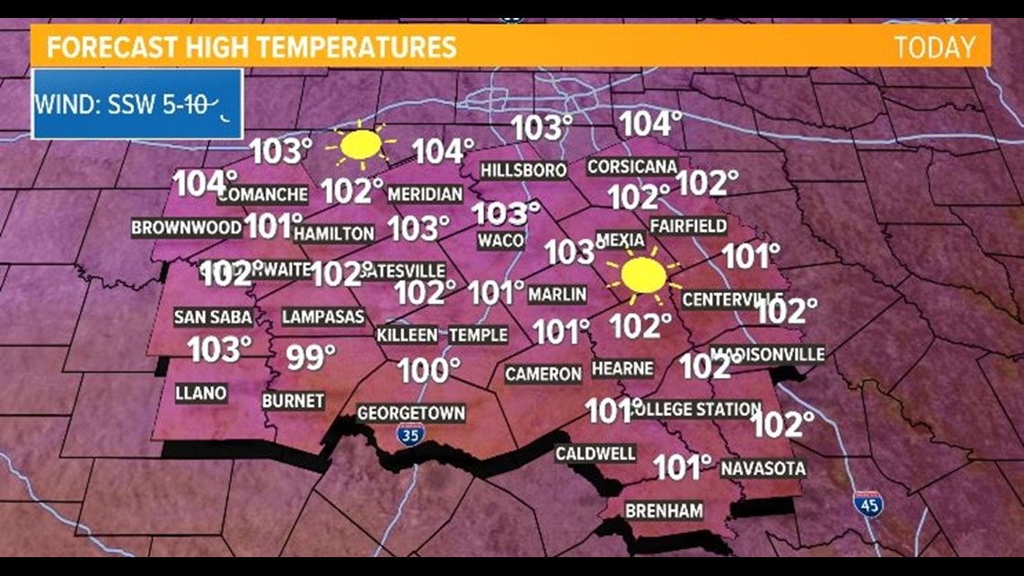 Waco Metro Interactive Radar on KCENTV in Waco