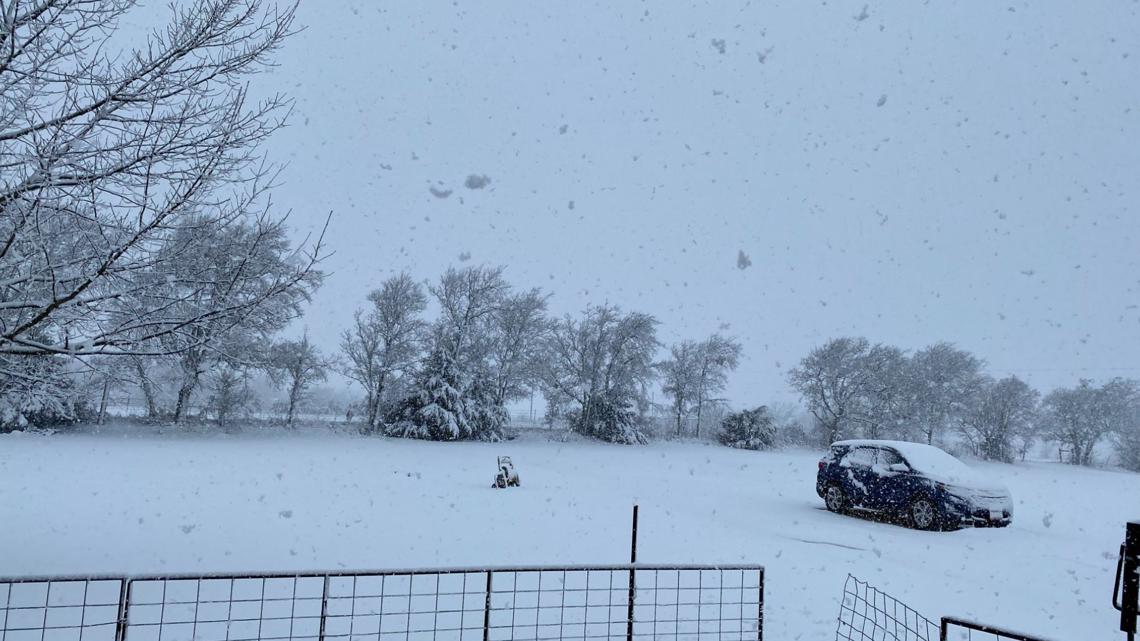 LIVE UPDATES: Where and how long snow will fall in Central Texas - Vimarsana News