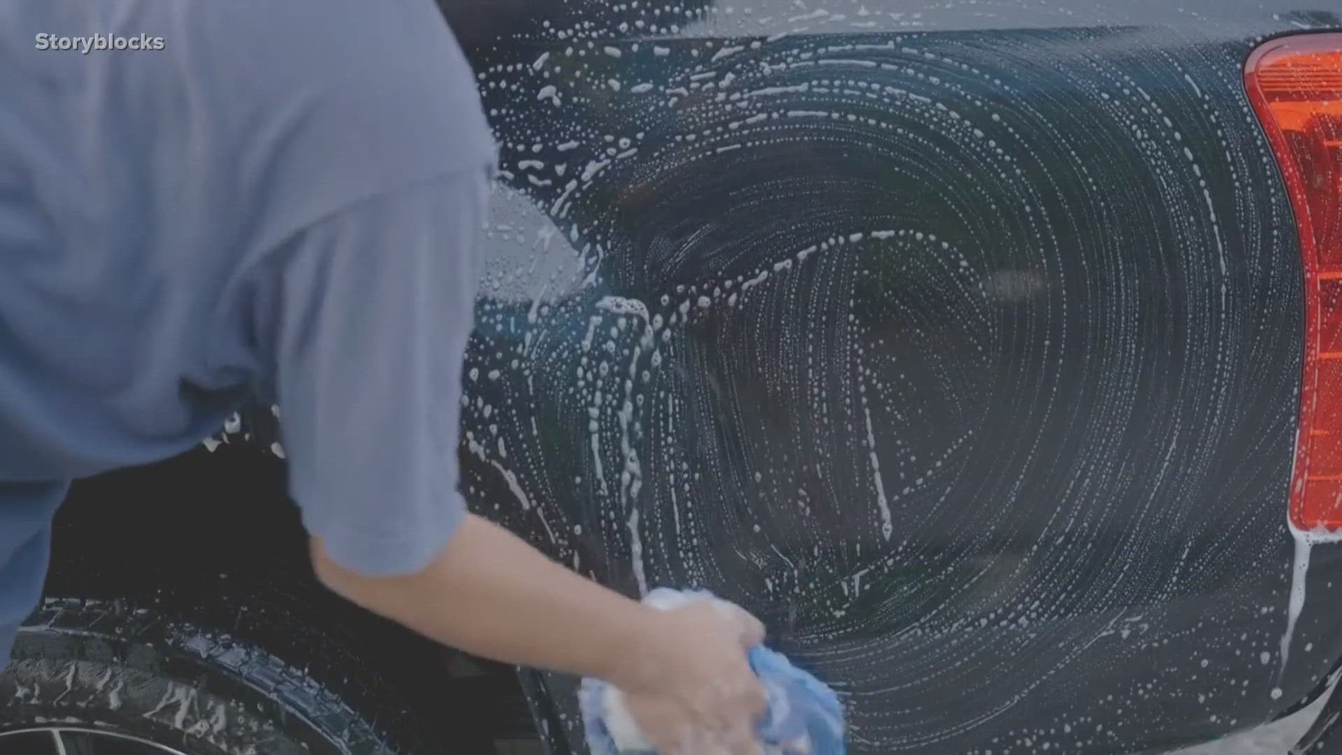 During these severe drought water restrictions, it might not be the smartest idea to wash your car at home.