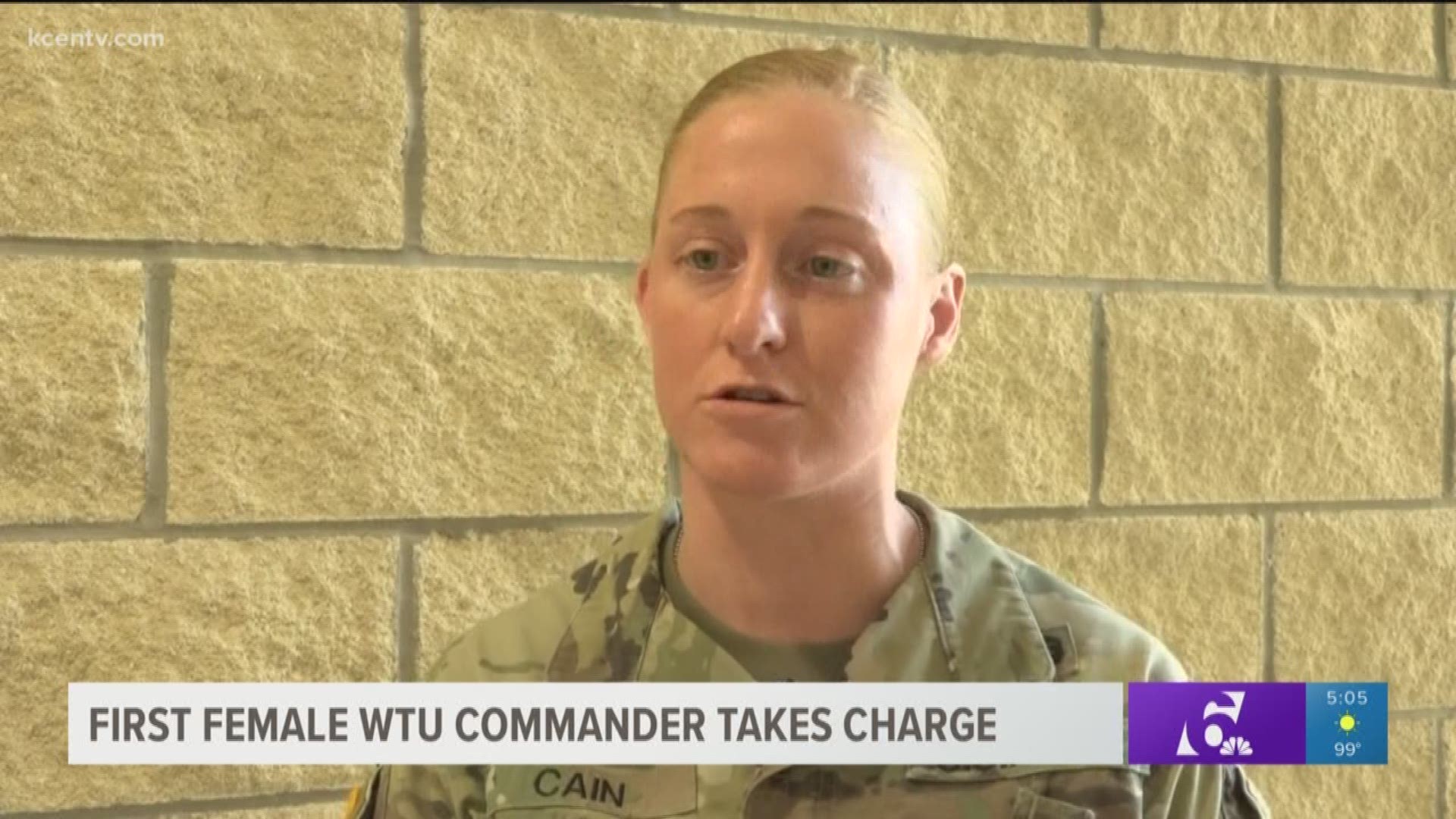 Channel 6 Military Reporter Jillian Angeline reports.
