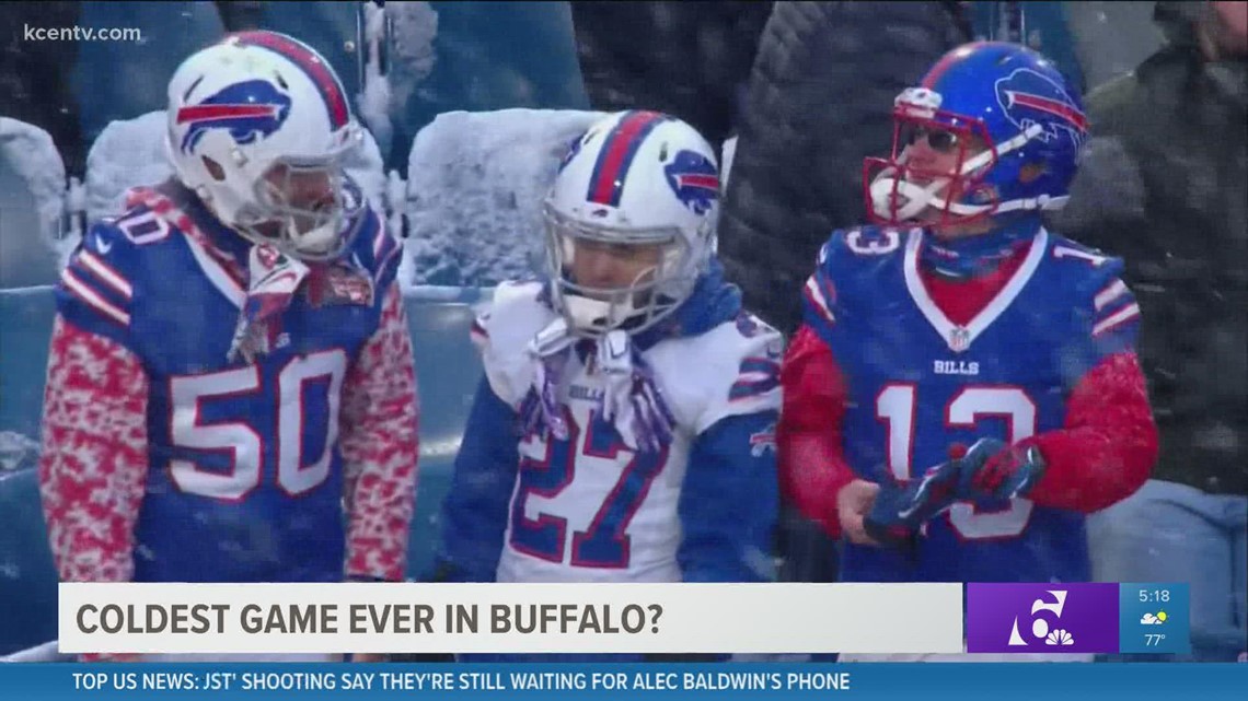 Coldest game ever in Buffalo