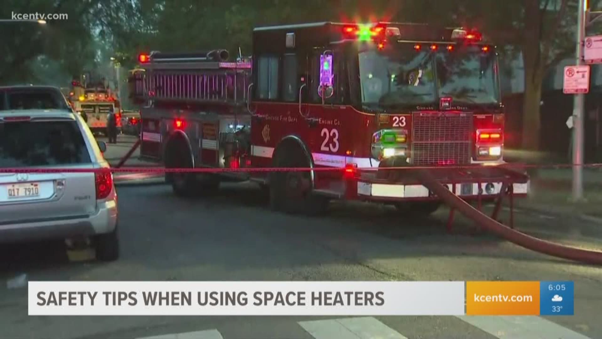 The Waco Fire Department has some safety tips for when using your space heaters this winter.