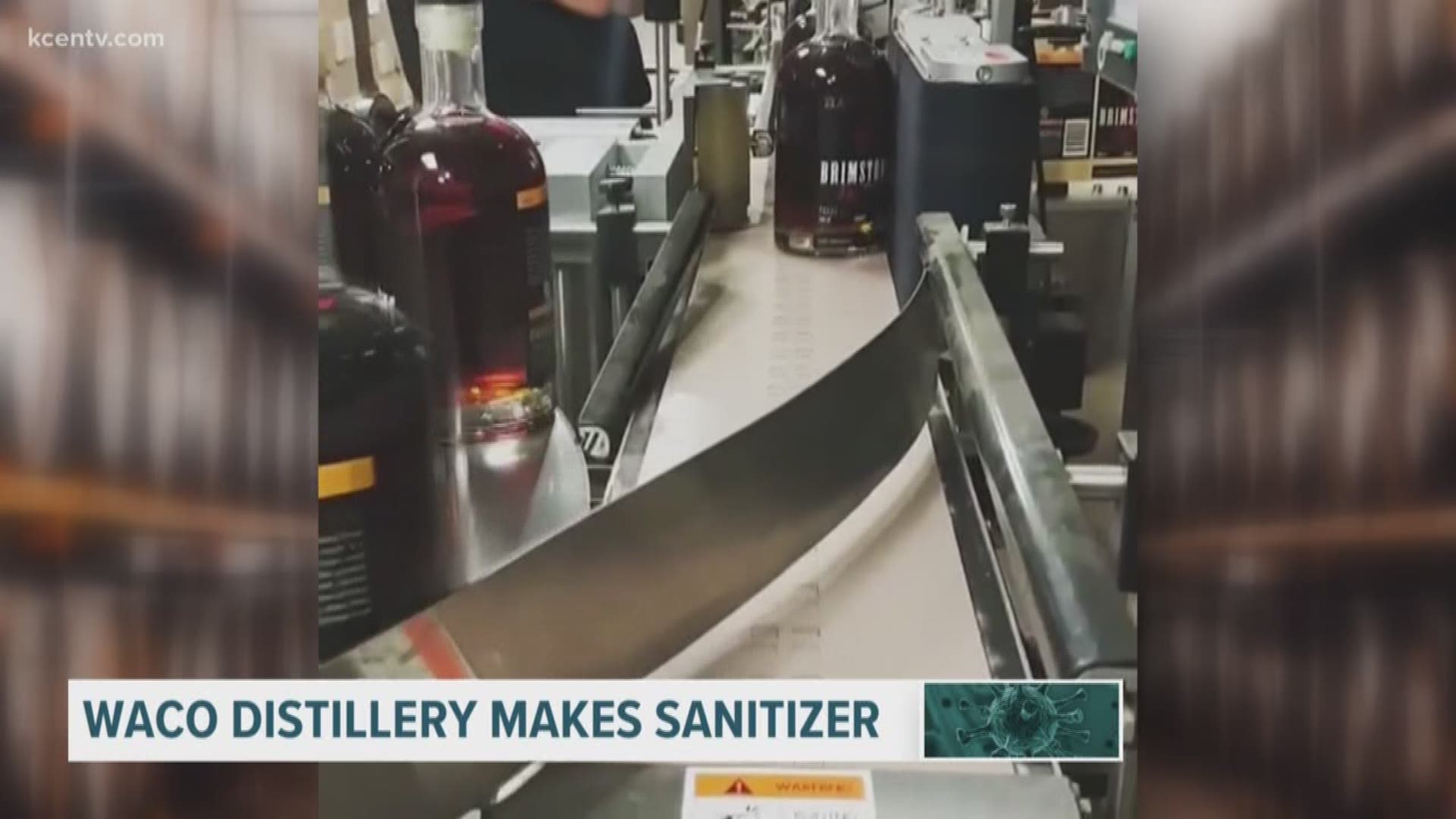 Balcones Distilling made the switch from producing whiskey to making sanitizer.