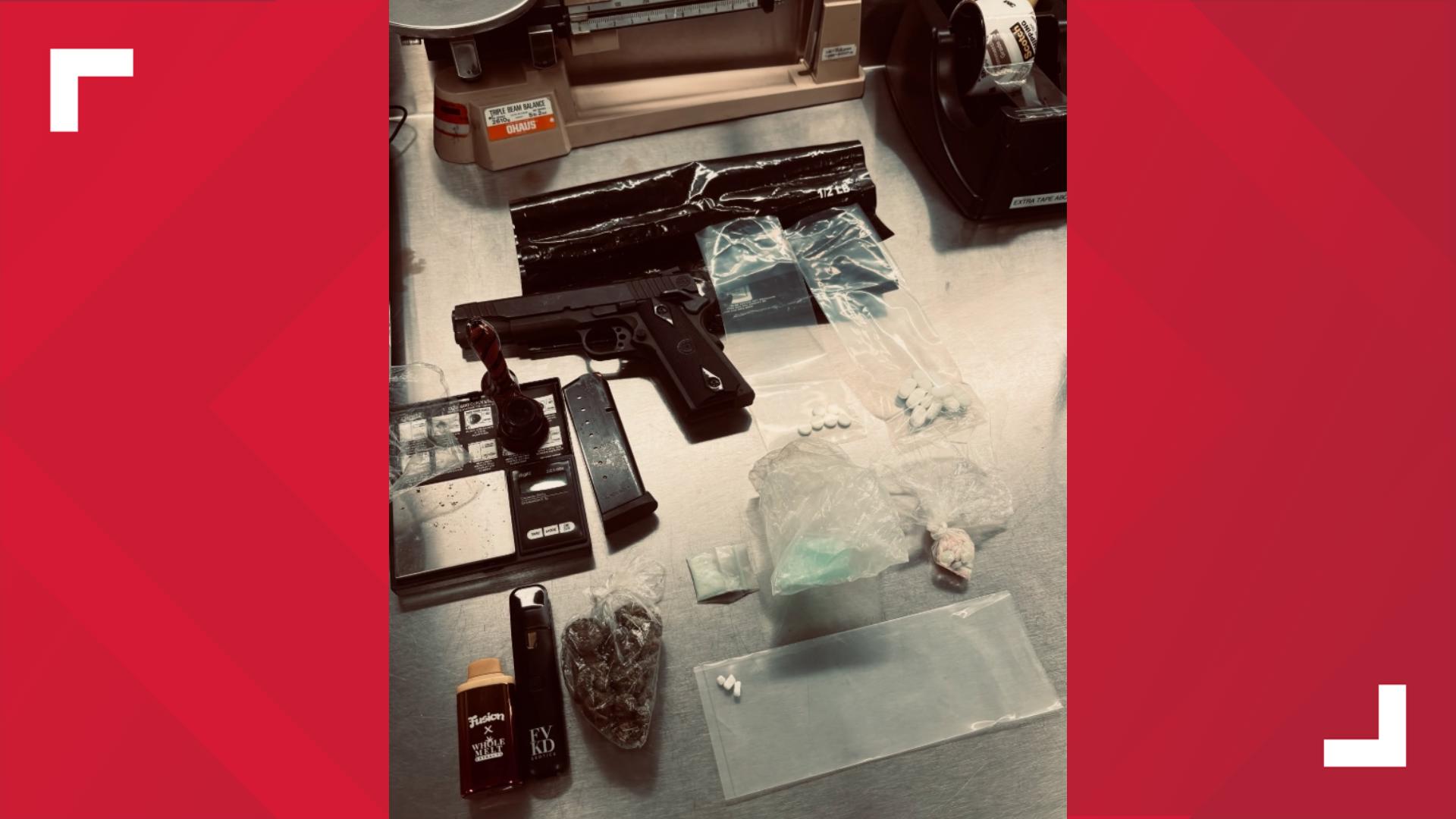 Woman from Navasota arrested by CSPD K9 Unit for illegal drugs, gun ...