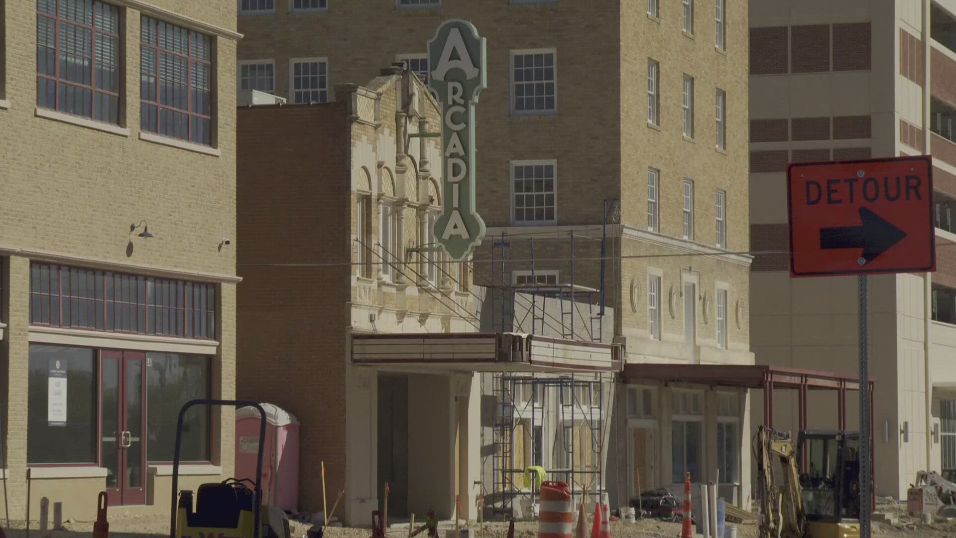 Downtown Temple getting a freshen up.