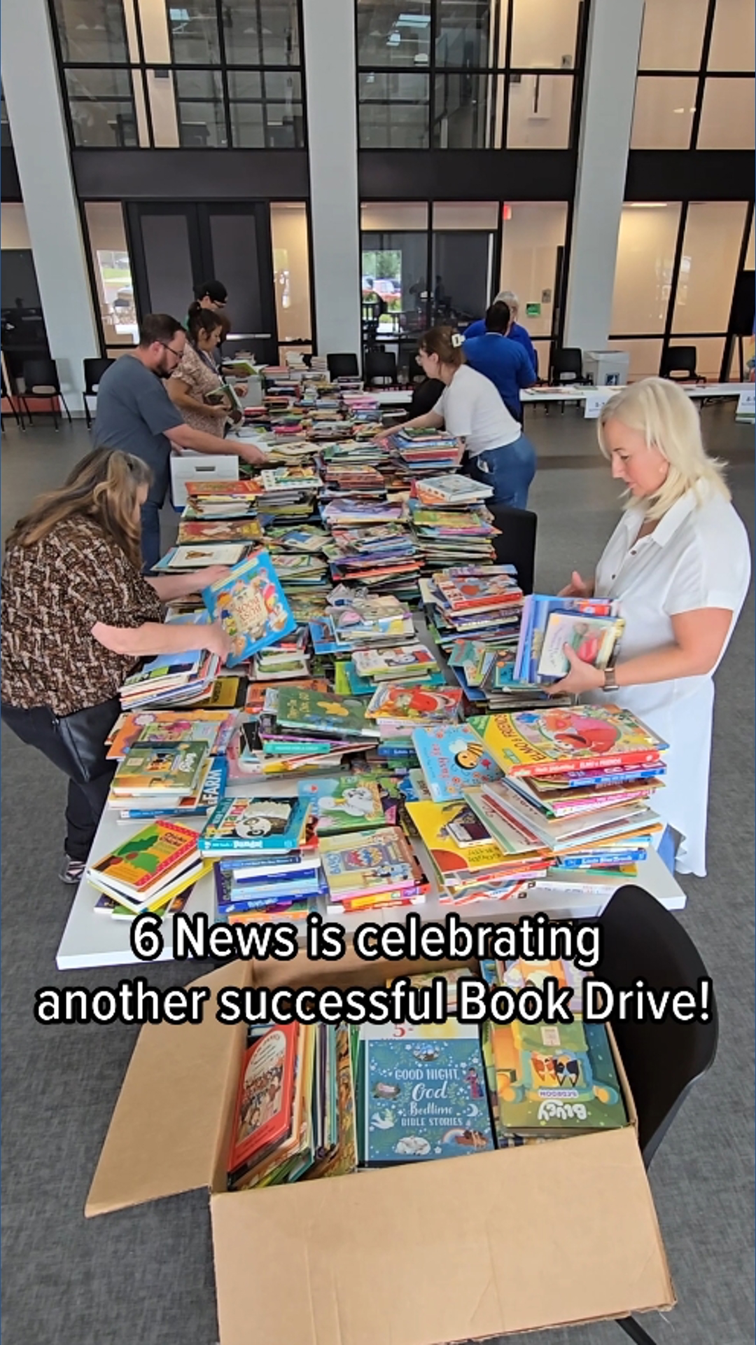 6 News celebrates another successful Book Drive | kcentv.com