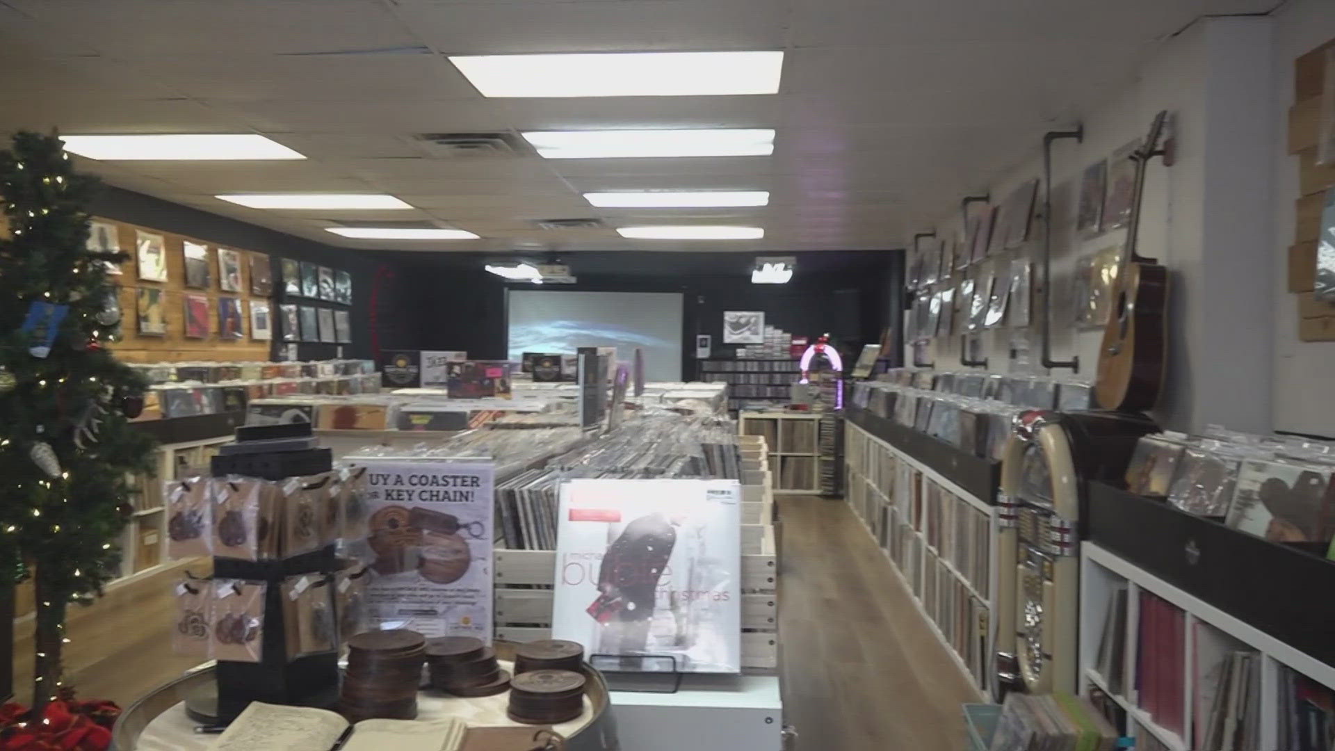 Vintage Mio is a vinyl record store in Downtown Waco with over 20,000 records ranging in all music genres.