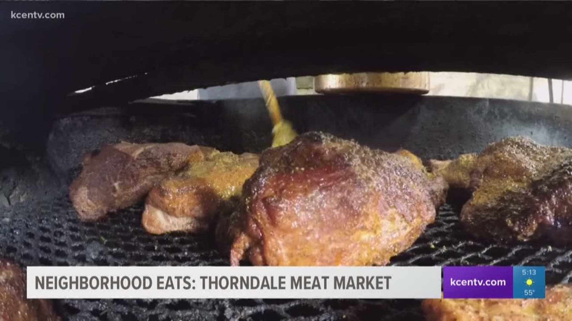 In this edition of Neighborhood Eats, reporter Jamie Kennedy enjoys smokey meat in a classic, family-owned Texas barbecue at Thorndale Meat Market.