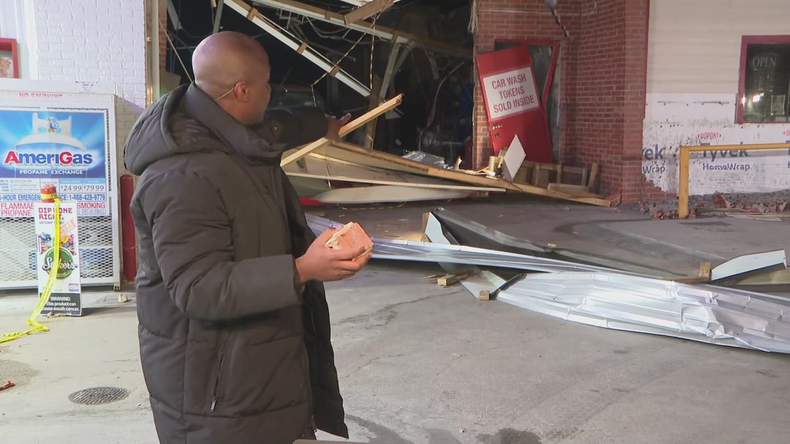 Rogers explosion at gas station, investigation underway