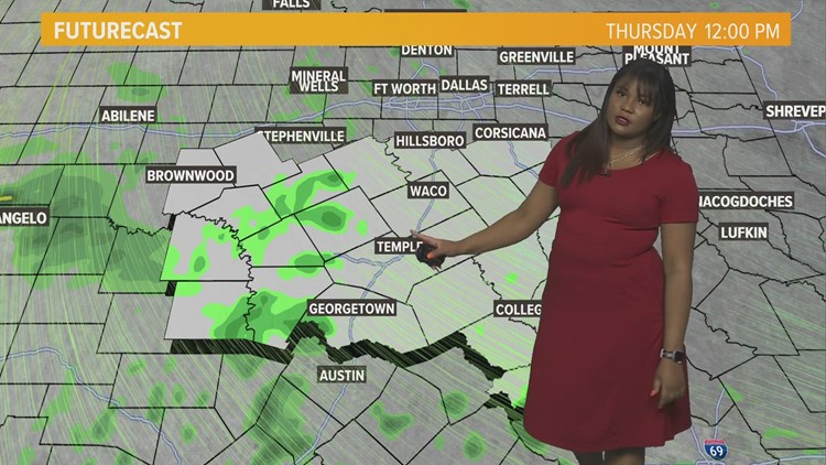 Showers and Storms Possible this Afternoon | Central Texas Forecast