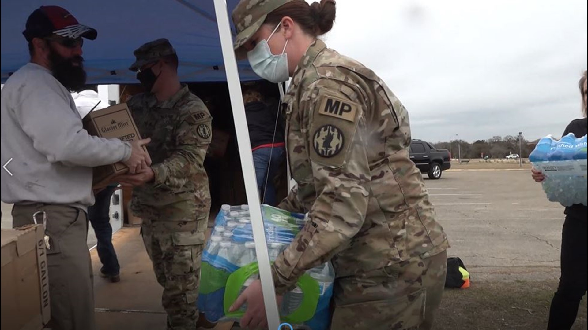 Boots were on the ground at Long Branch Park as Fort Hood soldiers were on a mission to serve.