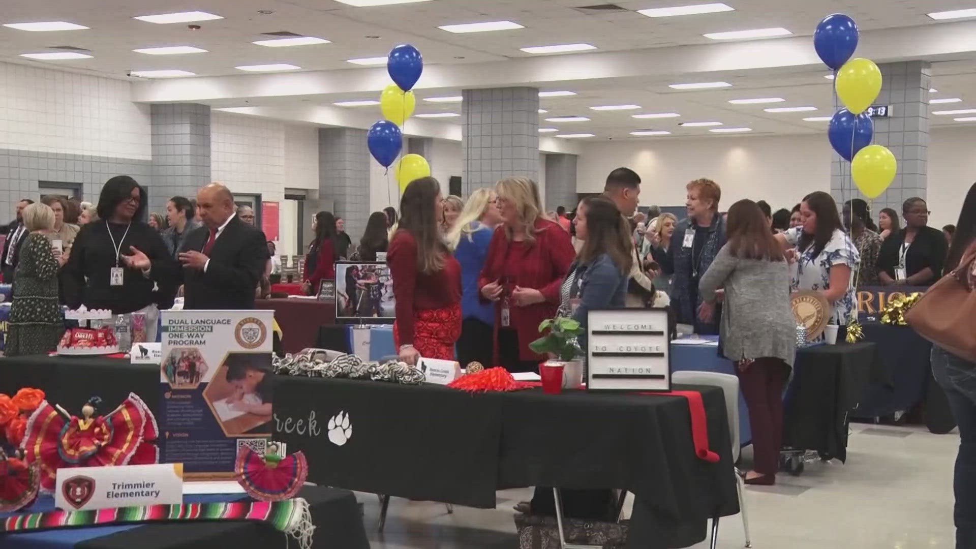 While some Central Texas school districts are almost fully staffed, others are still hoping to fill dozens of positions.