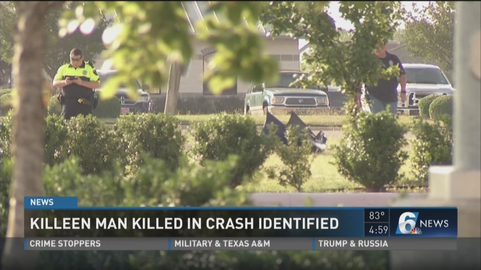 UPDATE Driver in Killeen fatal crash was operating stolen car