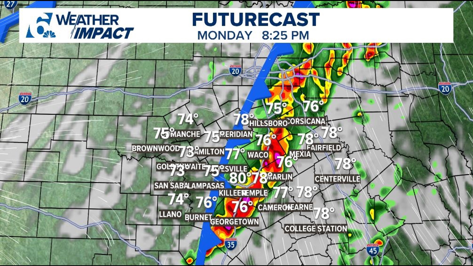 Strong to severe storms possible today