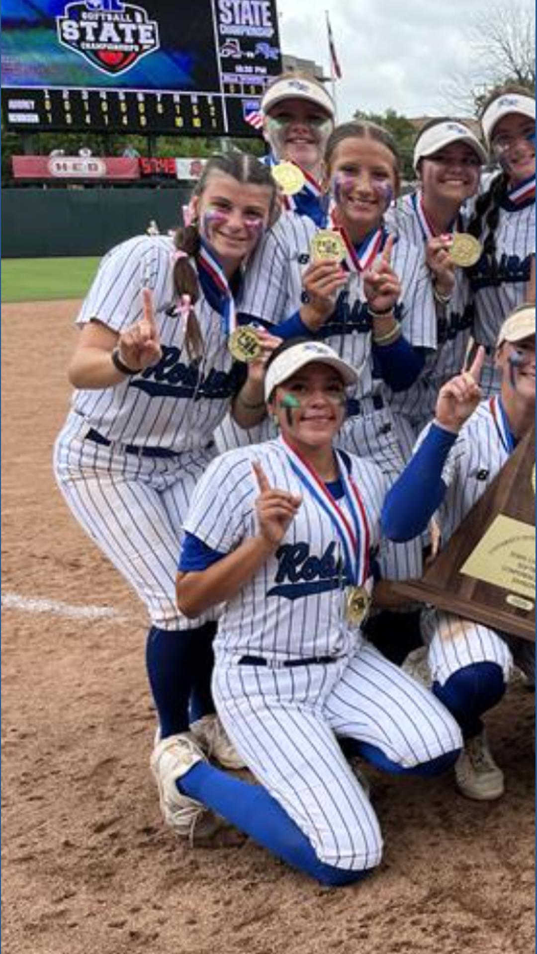 Robinson Rockets Song Robinson Rockets softball blasts off for a blowout win in state ...