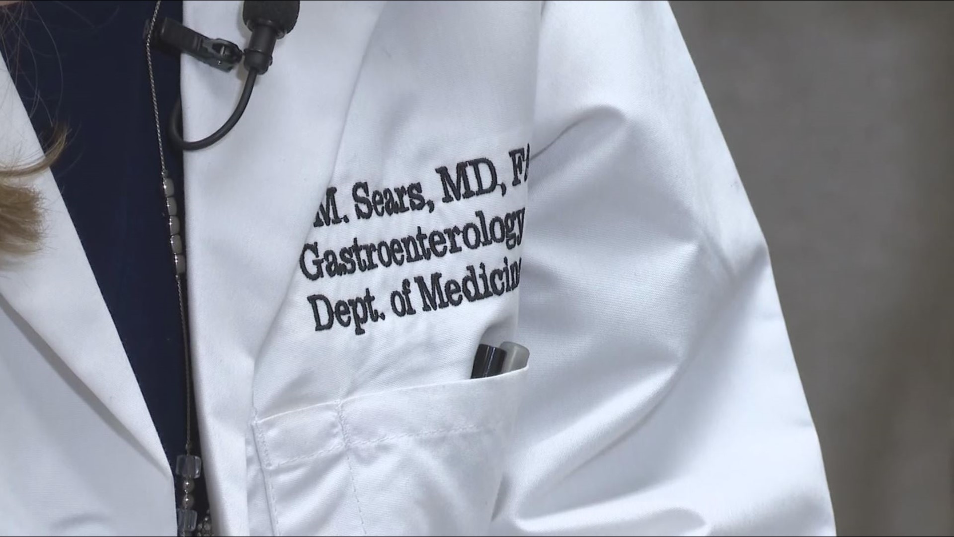 Dr. Dawn Sears' gender is what makes her success so rare as one of few female gastroenterologists nationwide.