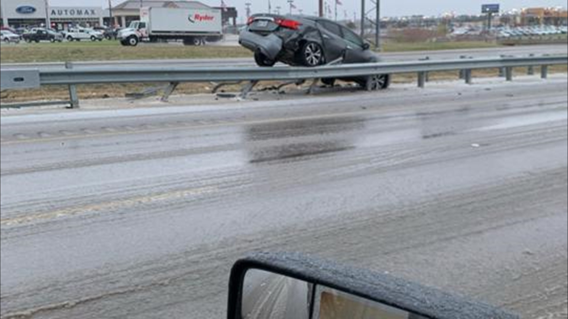 With more icy conditions in the forecast, it is especially important to drive safely if you must be on the road.