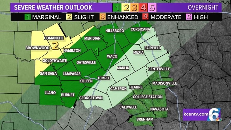 Nice Conditions Return After Tomorrow Morning's Thunderstorms | Central Texas Forecast