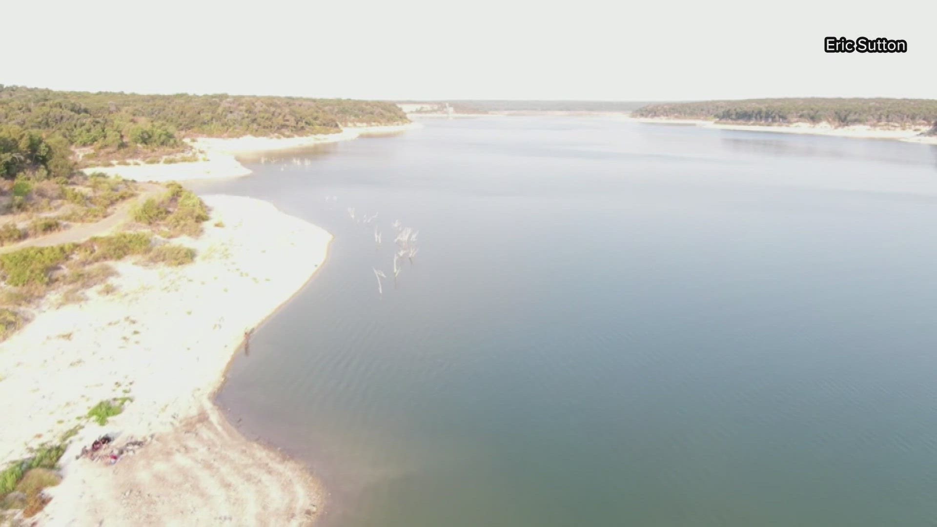 The summer's severe drought has caused extremely low lake levels across Central Texas.