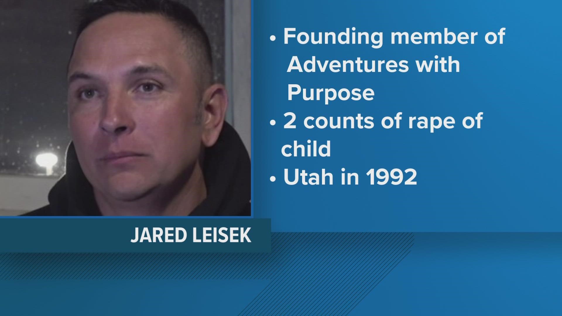Jared Leisek is a founding member of Adventures with Purpose, the dive team that helped find a Waco woman who had been missing for 4 years.