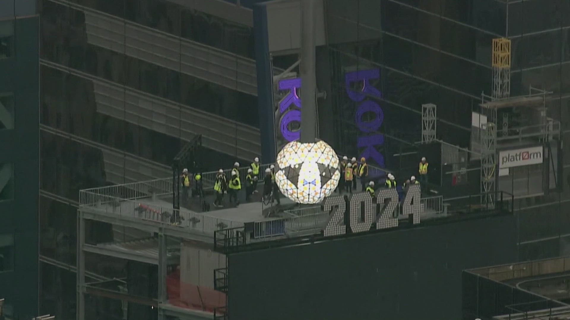 The ball will feature a new bowtie pattern meant to reflect the shape of the streets making up Times Square.