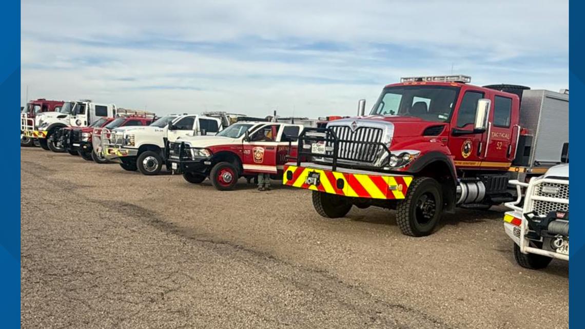 Central Texas firefighters deploy to assist in Texas Panhandle