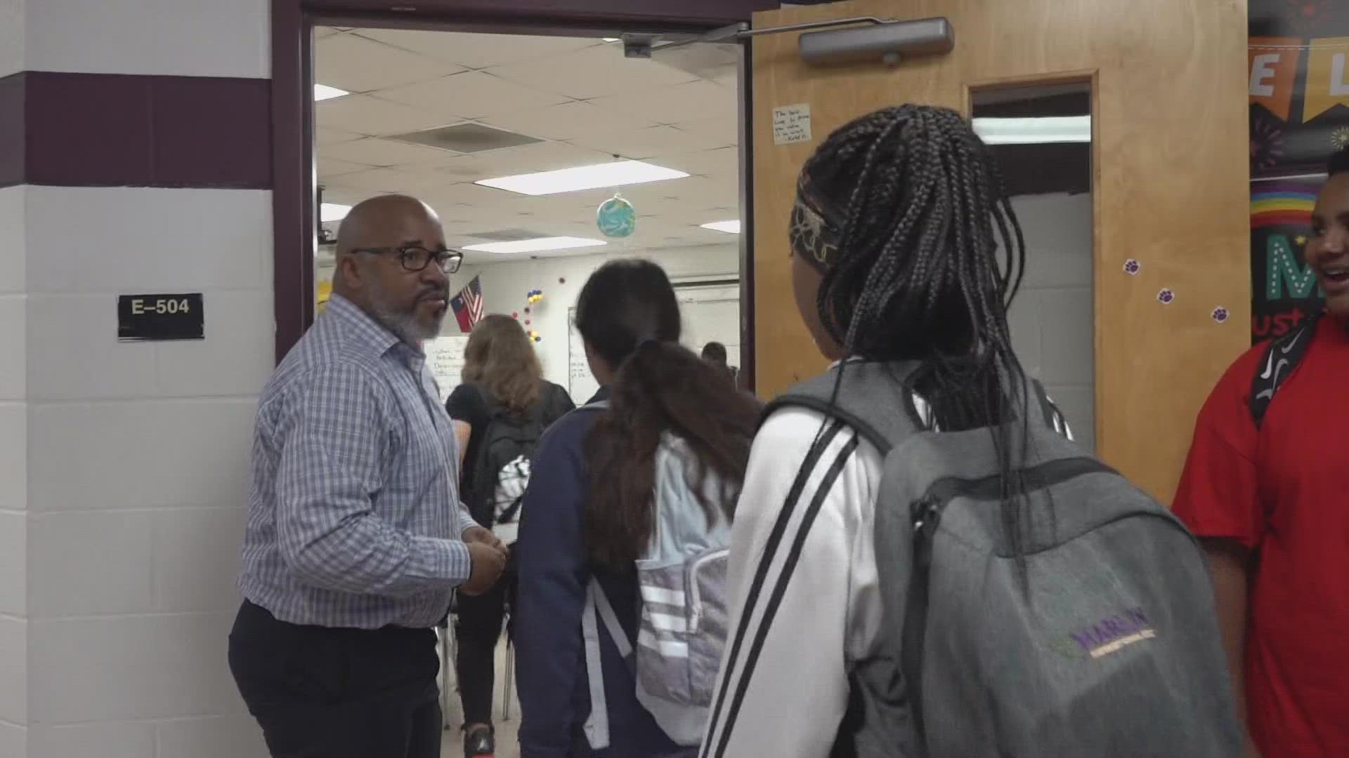 "If you fail one time that's like an "F"... two that's a light "F"...ten times in a row that's a super "F,"" Marlin ISD Superintendent Dr. Darryl J. Henson said.