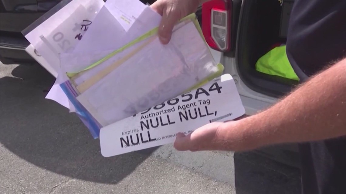 How to avoid fake paper car tags in Central Texas | kcentv.com