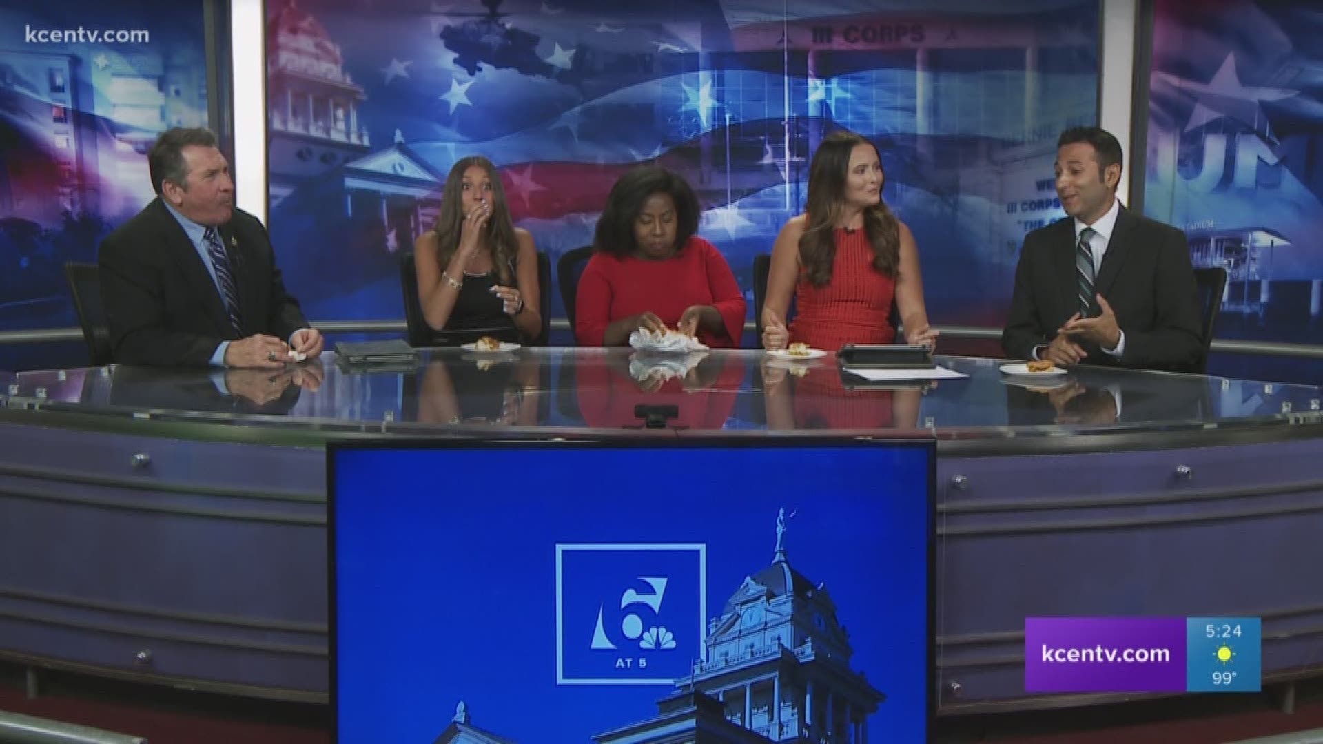 The 6 News evening team gave their opinions on the Great Chicken Fight of 2019.